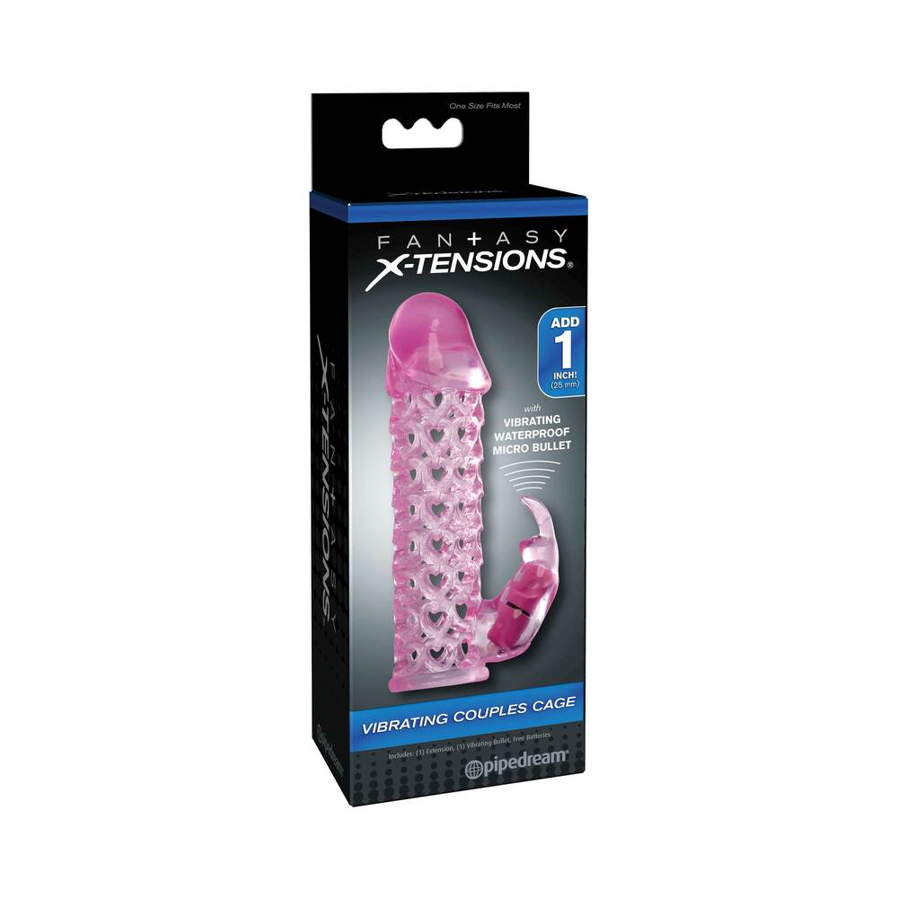 Fantasy X-tensions Vibrating Couples Cage-Pink