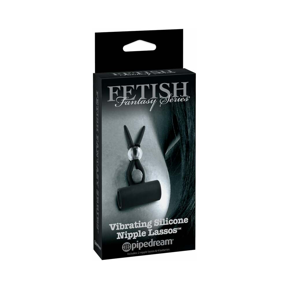 Fetish Limited Edition Fantasy Vibrating Silicone Nipple Lassos