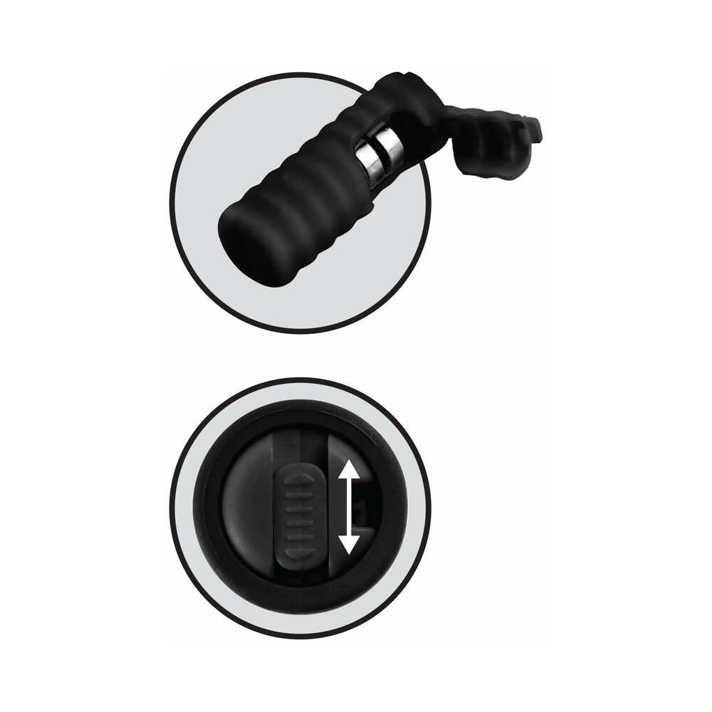 Fetish Limited Edition Fantasy Vibrating Silicone Nipple Lassos
