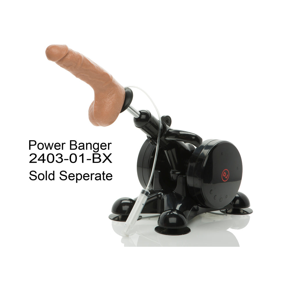 Bust It Squirting Realistic Cock w/1 oz Nut Butter - Flesh