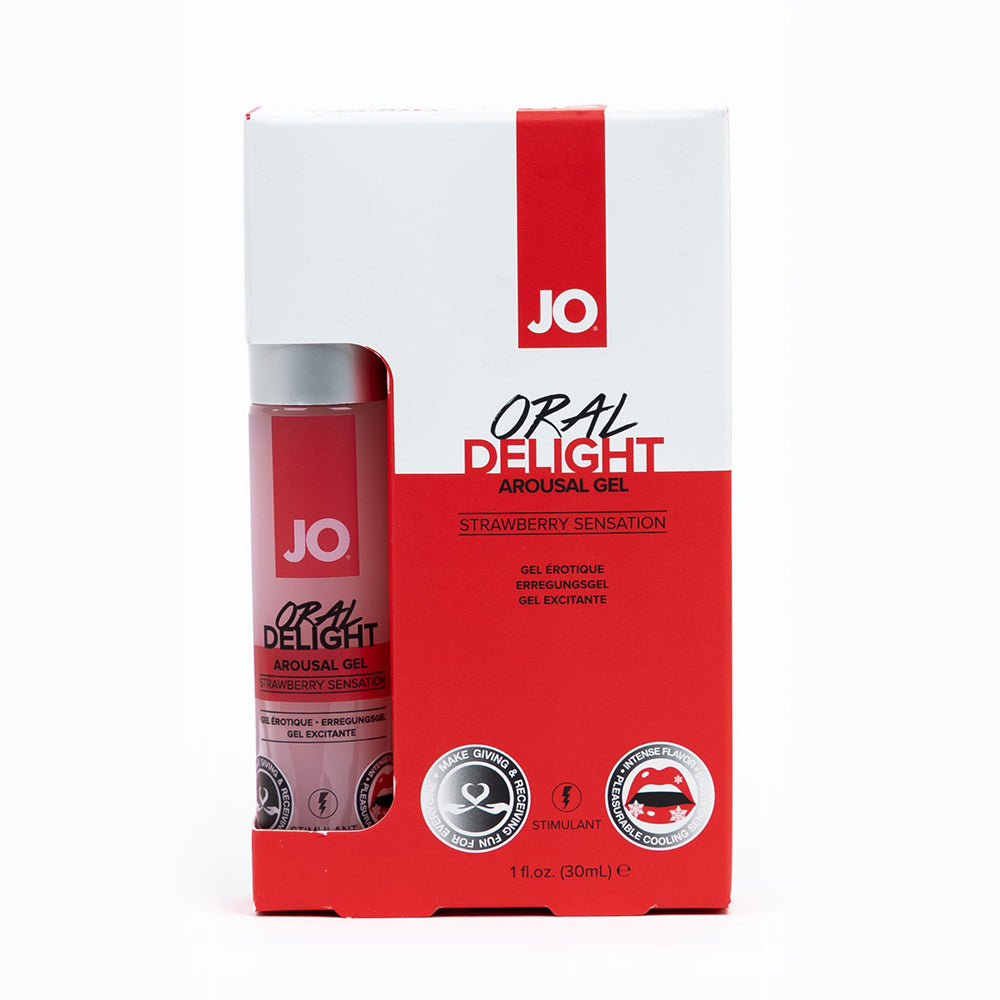 JO Oral Delight - Strawberry Stimulant 1 oz