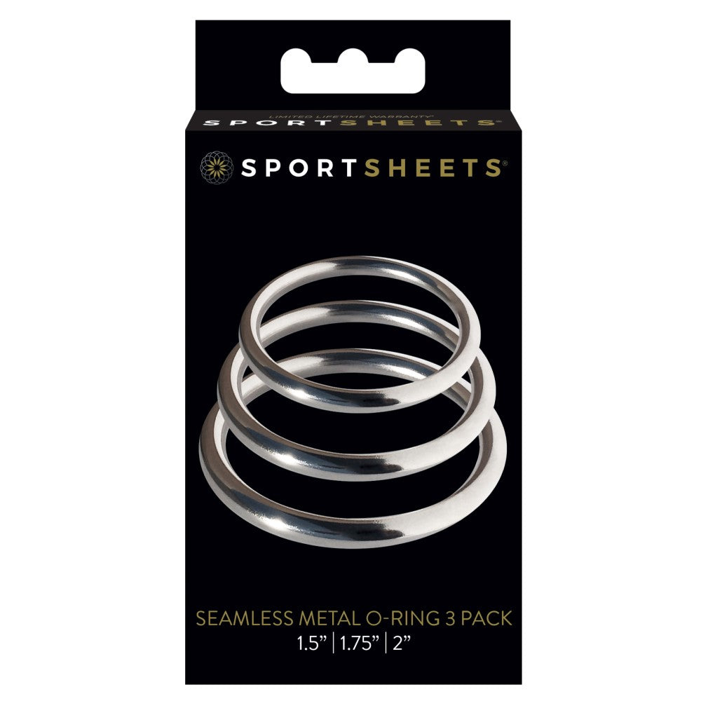 Sportsheets Metal O-Ring - Pack of 3