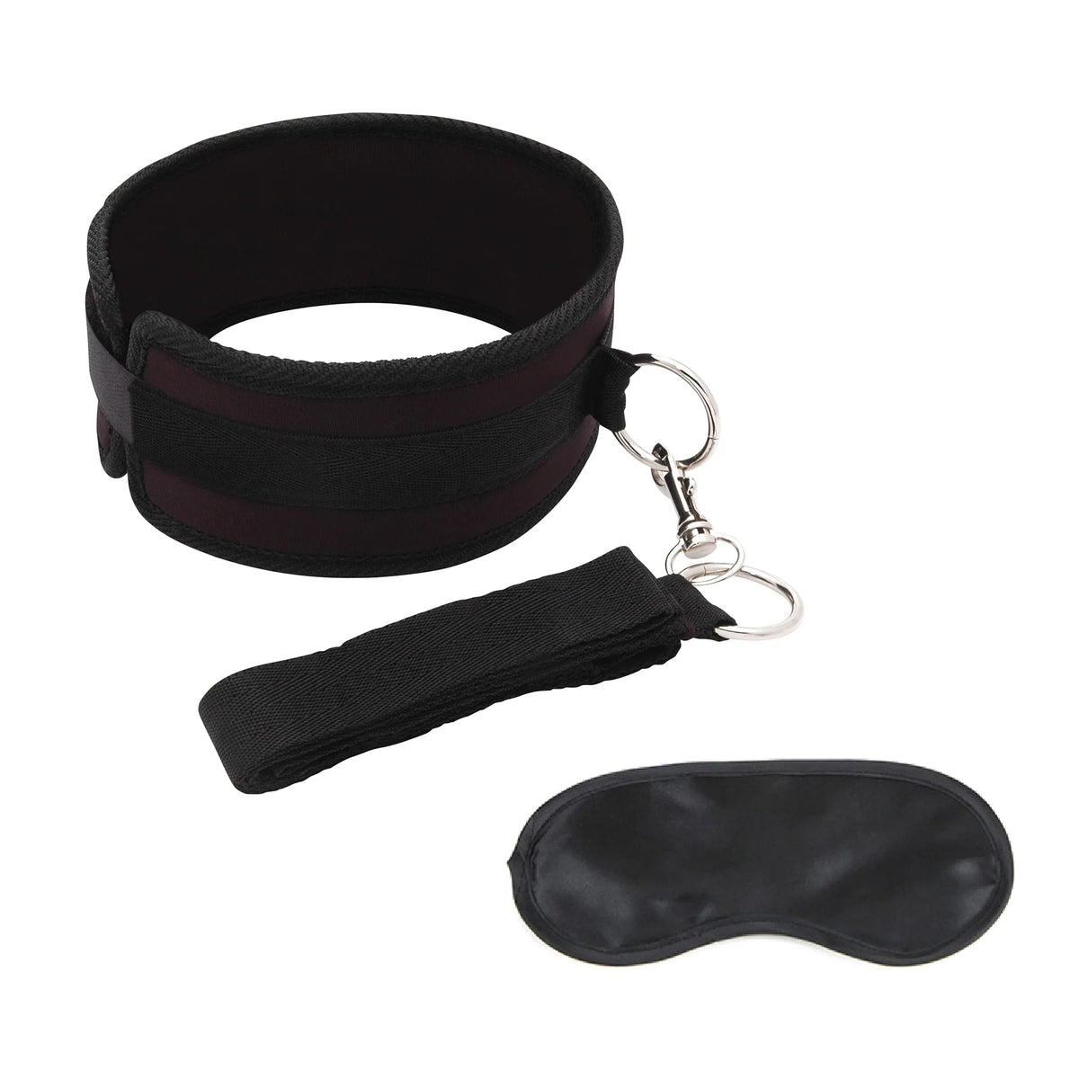 Lux Fetish Collar & Leash Set