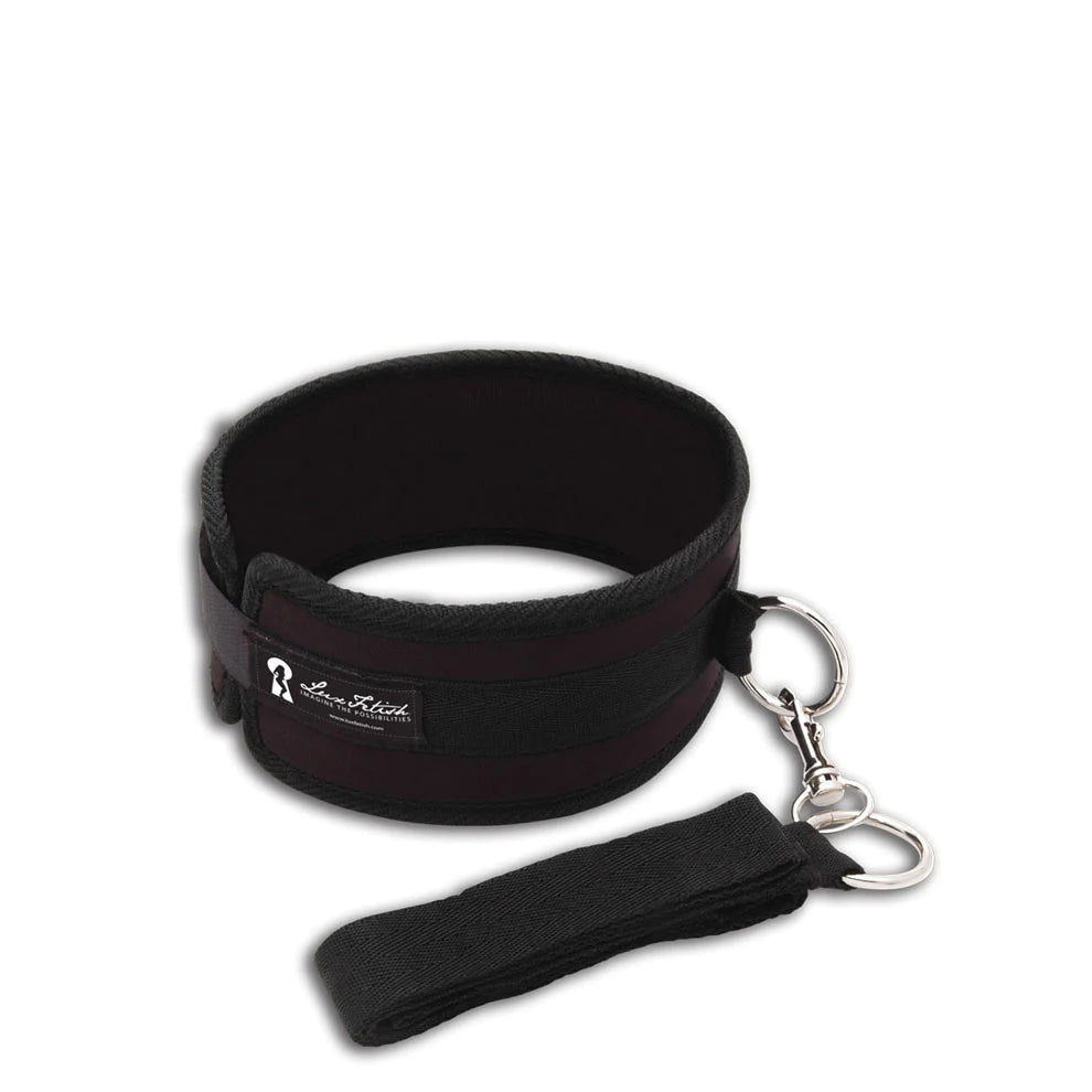 Lux Fetish Collar & Leash Set