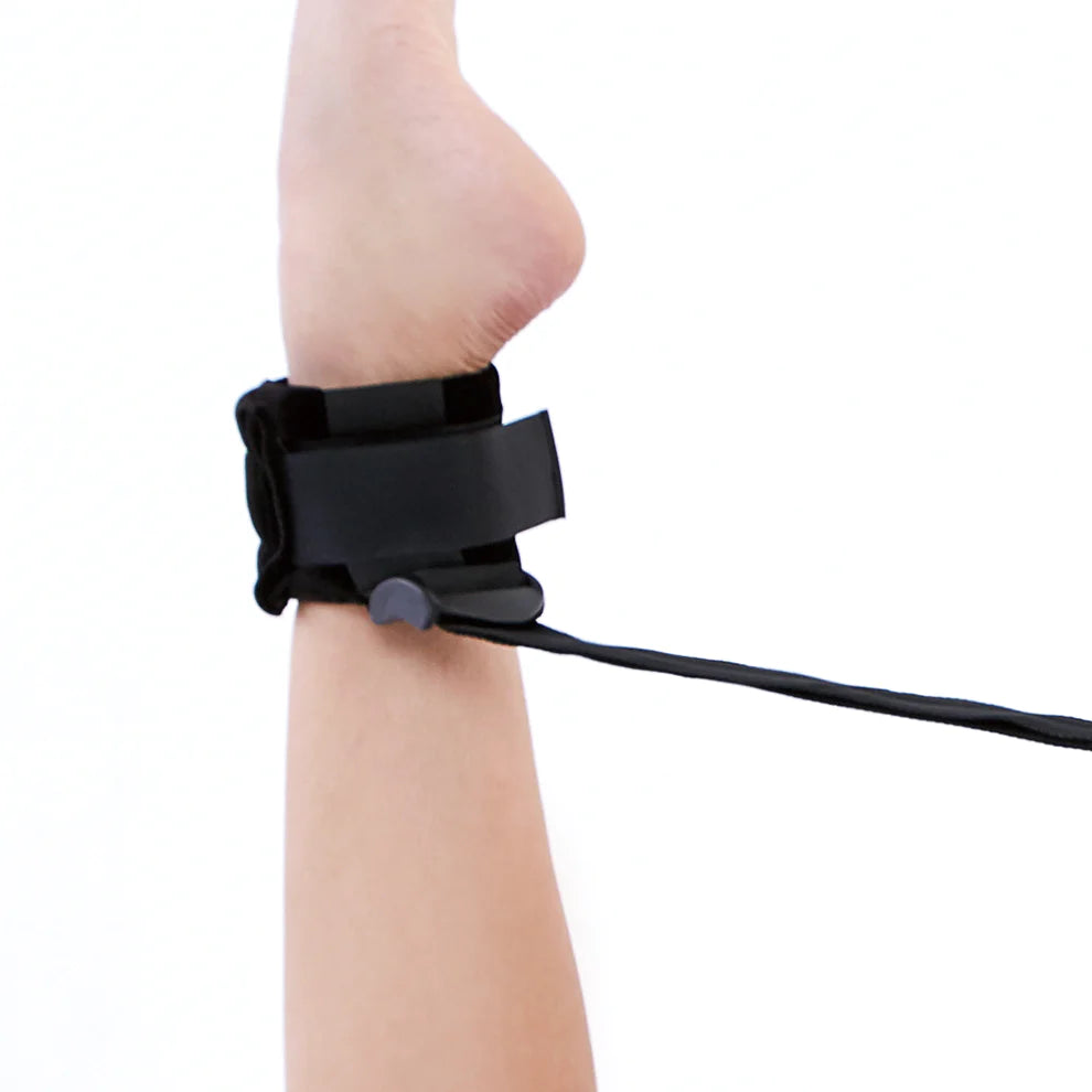 Lux Fetish Position Pal Sex Sling-Black