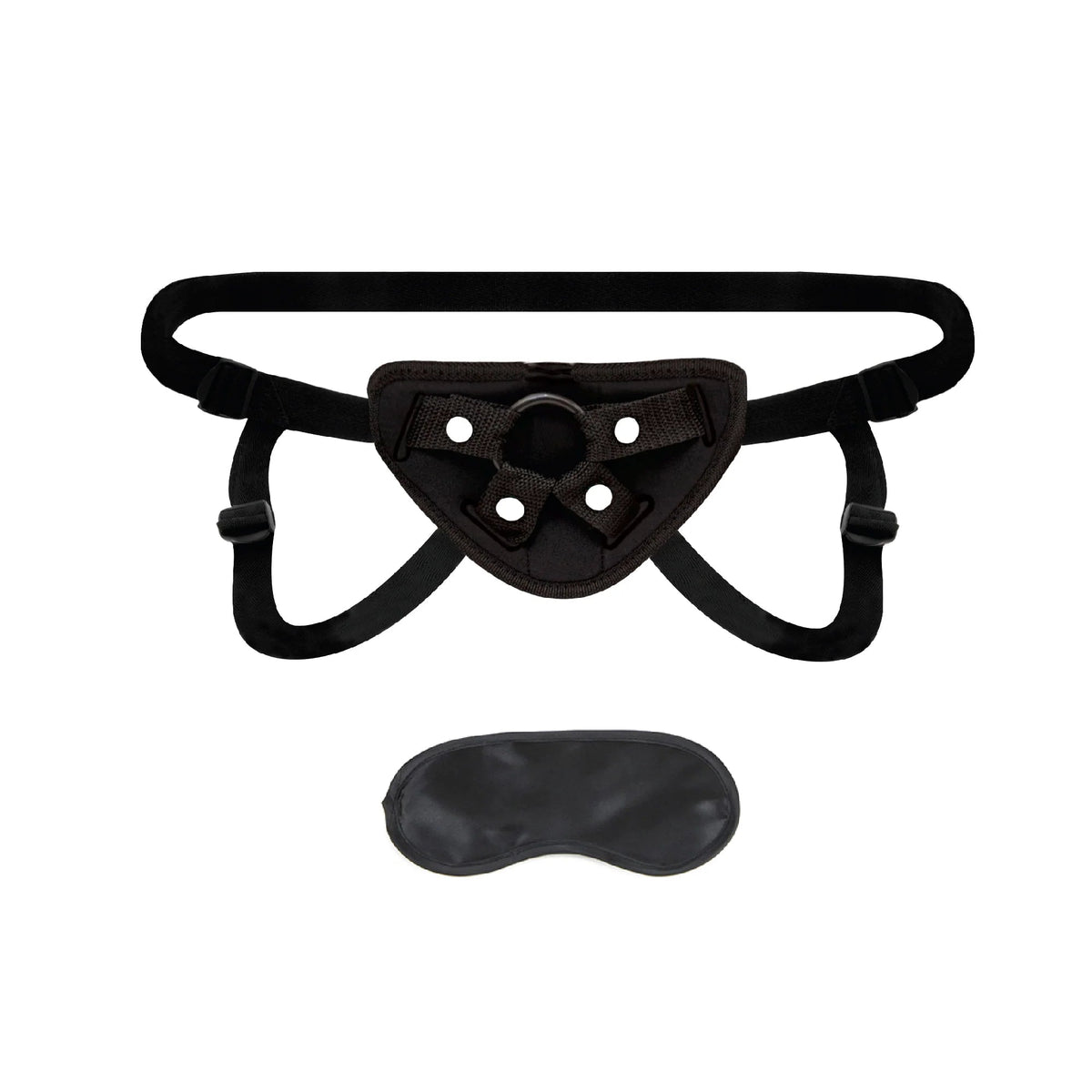 Lux Fetish Strap On Harness - Black