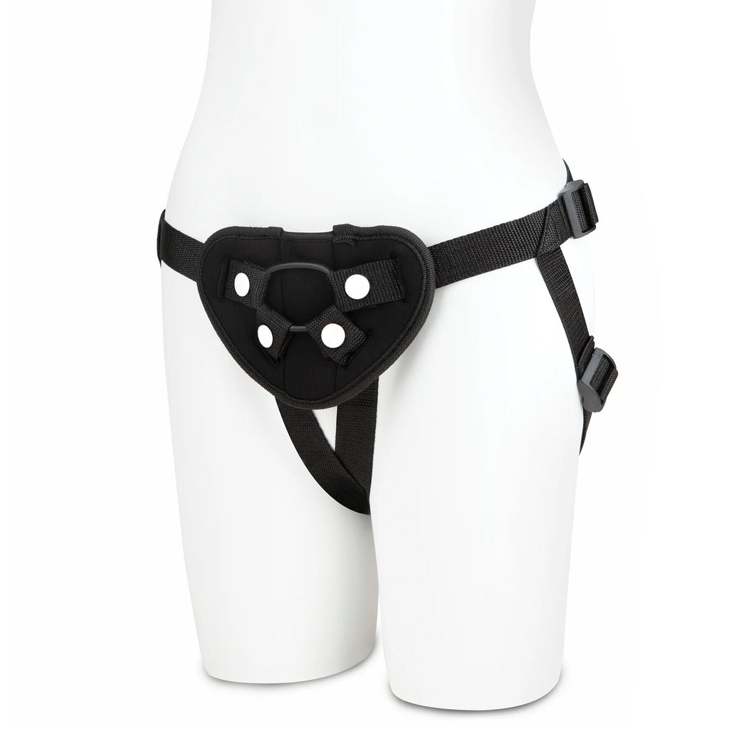 Lux Fetish Strap On Harness - Black