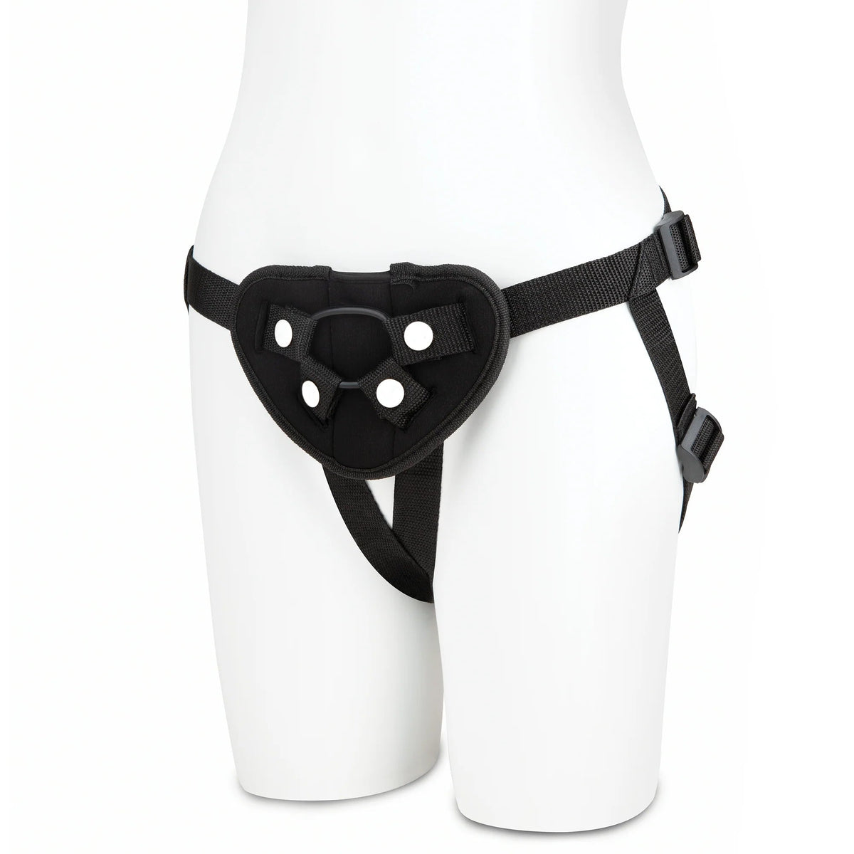 Lux Fetish Strap On Harness - Black