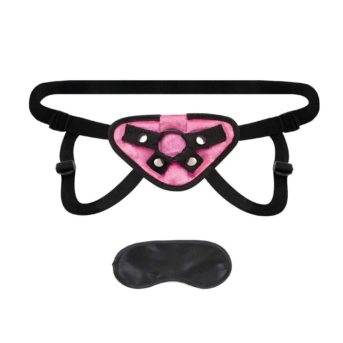 Lux Fetish Strap On Harness - Pink