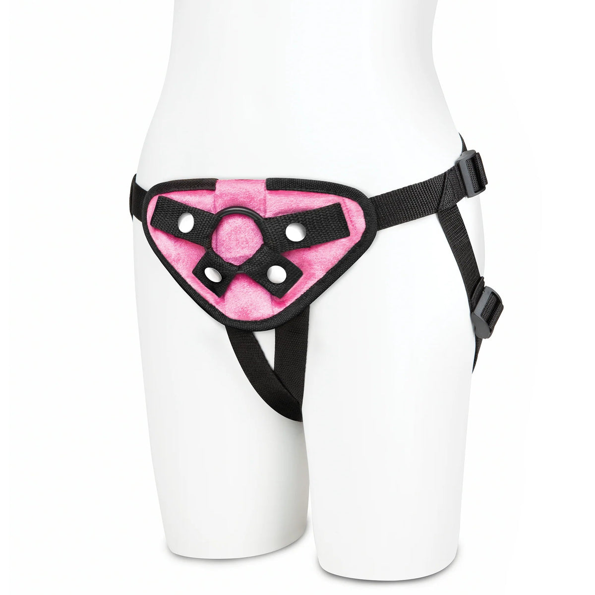Lux Fetish Strap On Harness - Pink