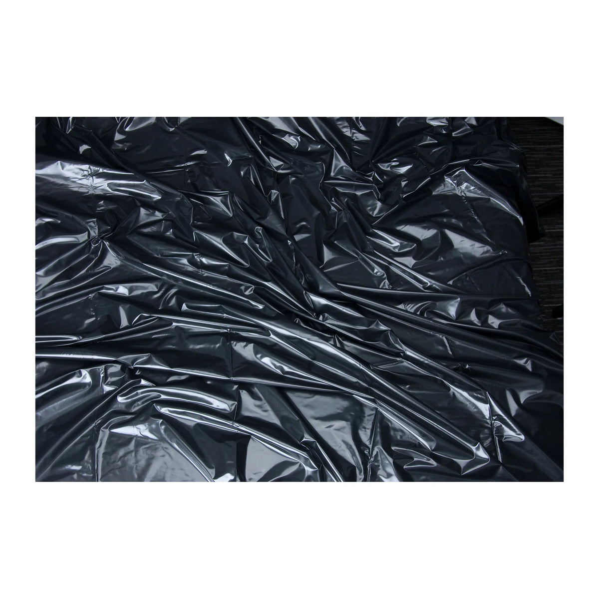 Lux Fetish Vinyl Bed Sheet - Black