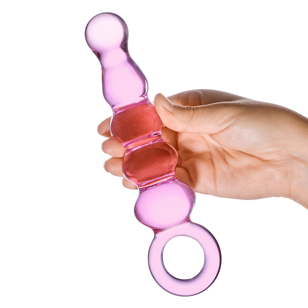 Glas Quintessence Beaded Anal Slider