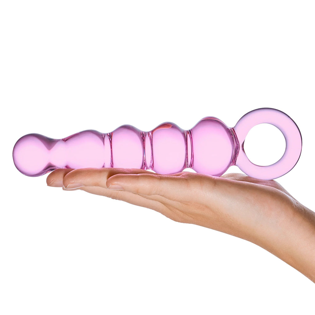 Glas Quintessence Beaded Anal Slider