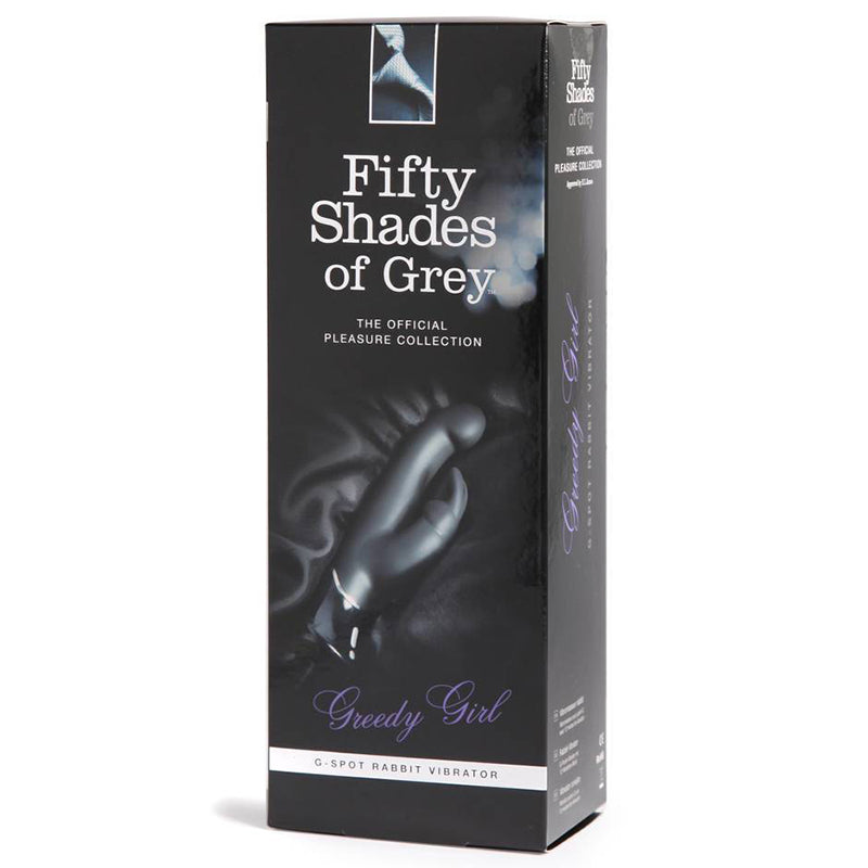 Fifty Shades of Grey Greedy Girl Rabbit-Black 9.5"