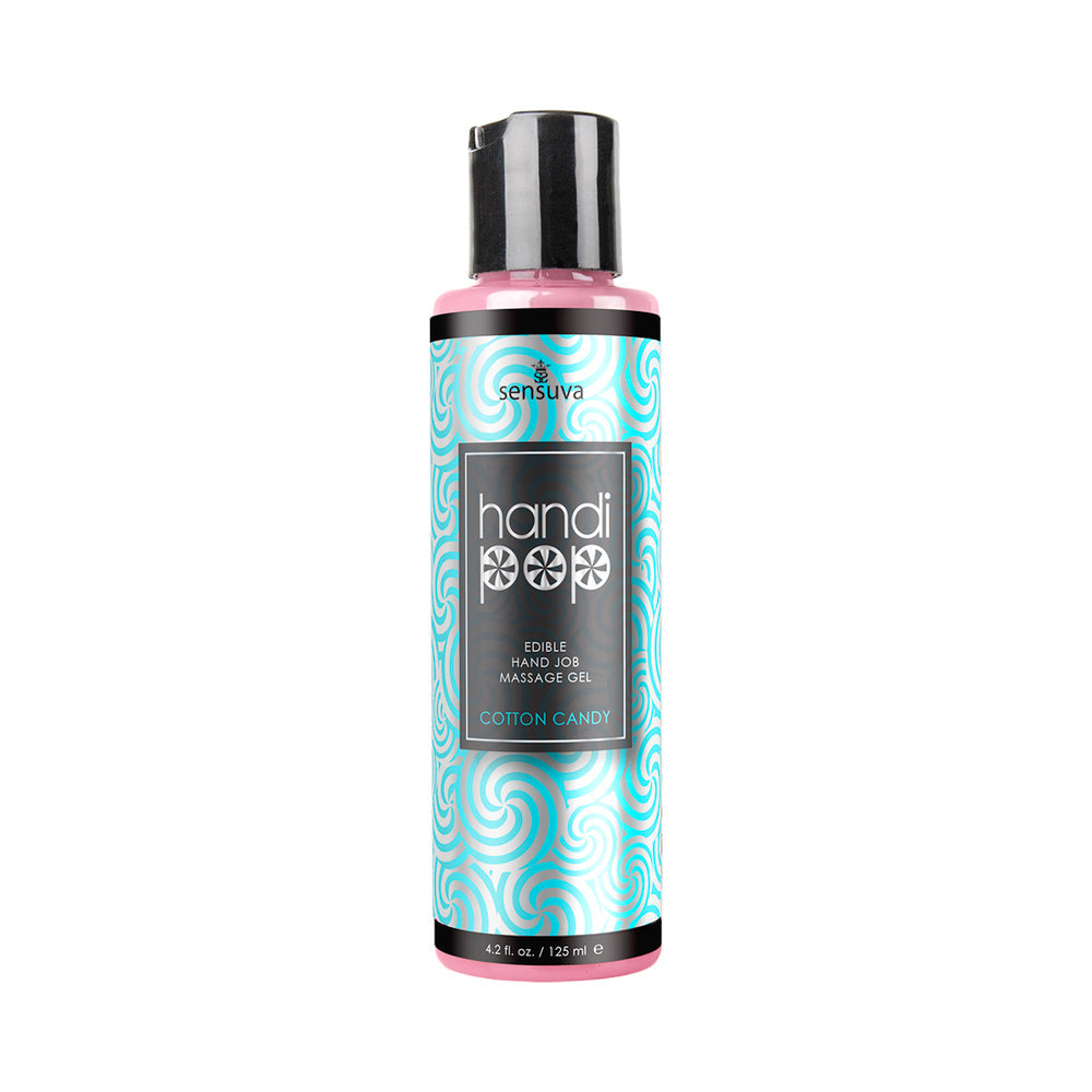 Sensuva Handi-Pop Hand Job Massage Gel-Cotton Candy 4.2oz