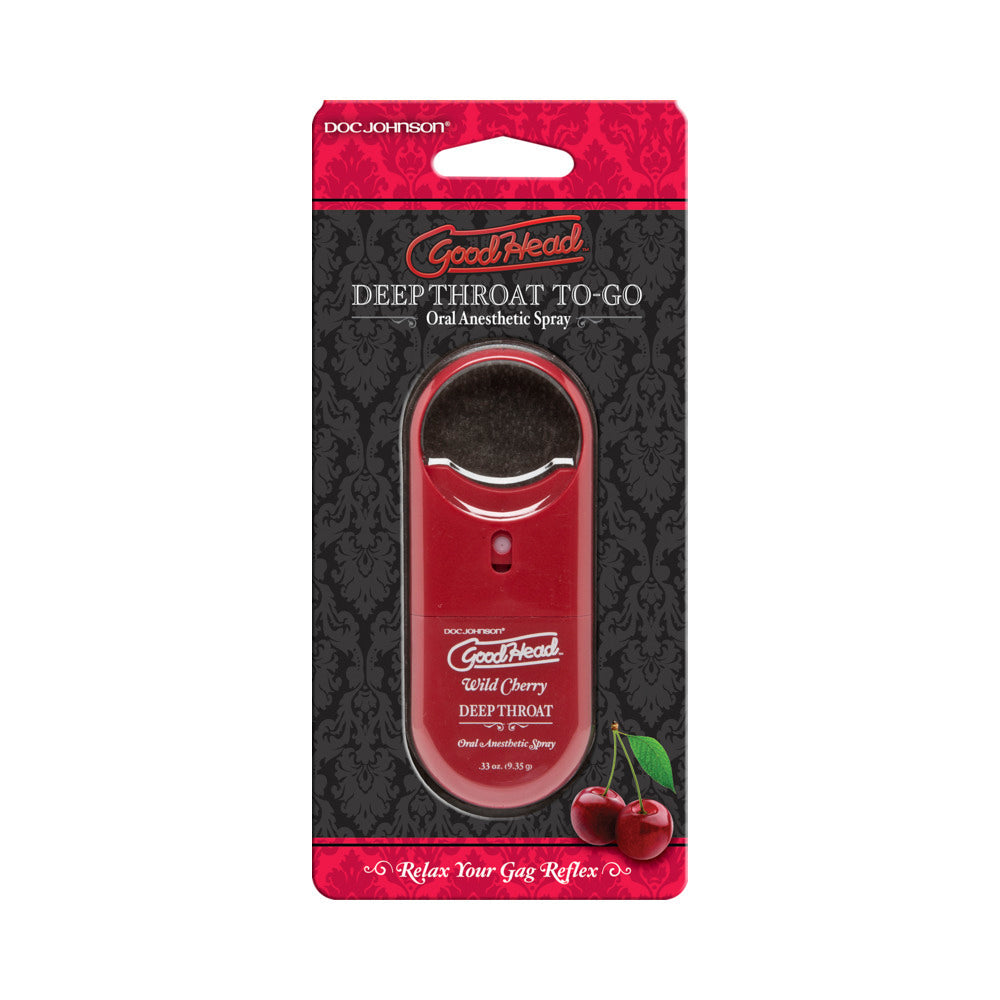 GoodHead Deep Throat Spray To Go-Cherry .33oz