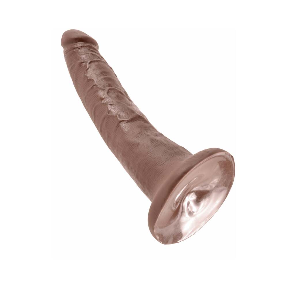 King Cock 7" Cock - Brown