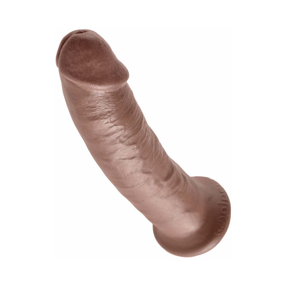 King Cock 9" Cock - Brown