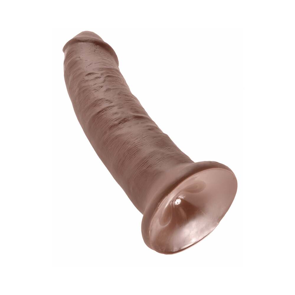 King Cock 9" Cock - Brown