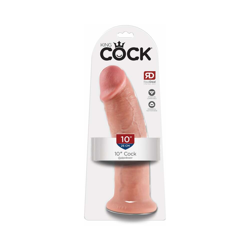 King Cock 10" Cock - Flesh