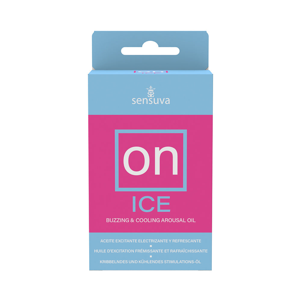 Sensuva ON Ice Arousal Oil 5ml Bottle Medium Box