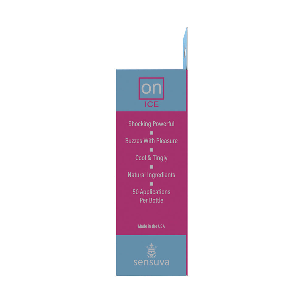 Sensuva ON Ice Arousal Oil 5ml Bottle Medium Box