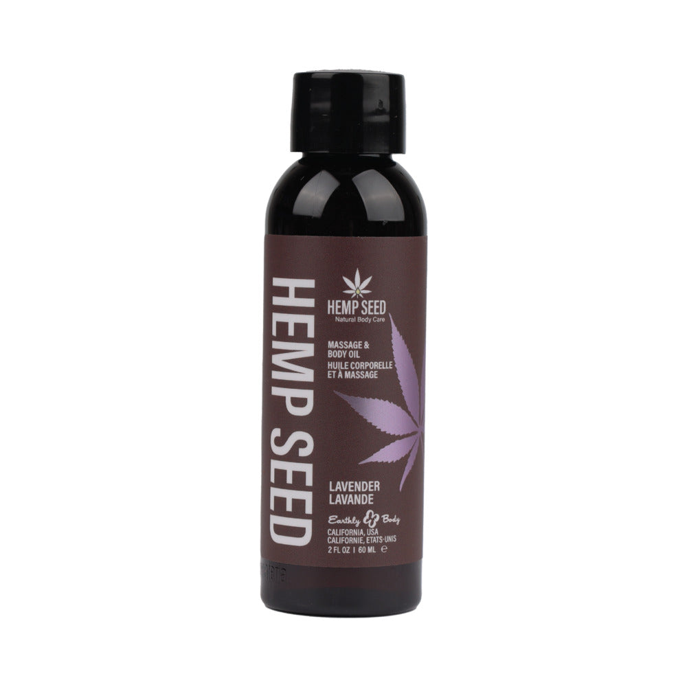 Earthly Body Massage & Body Oil-Lavender 2oz