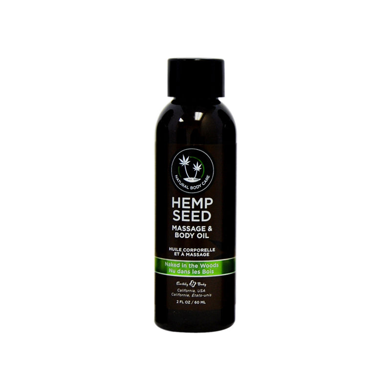 Earthly Body Massage & Body Oil-Naked in the Woods 2oz