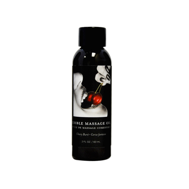 Earthly Body Edible Massage Oil-Cherry 2oz