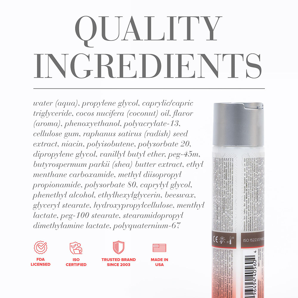 JO Coconut Hybrid - Warming Lubricant 4 oz