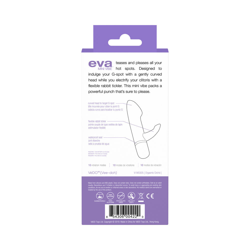 VeDO Eva Mini Vibe - Orgasmic Orchid