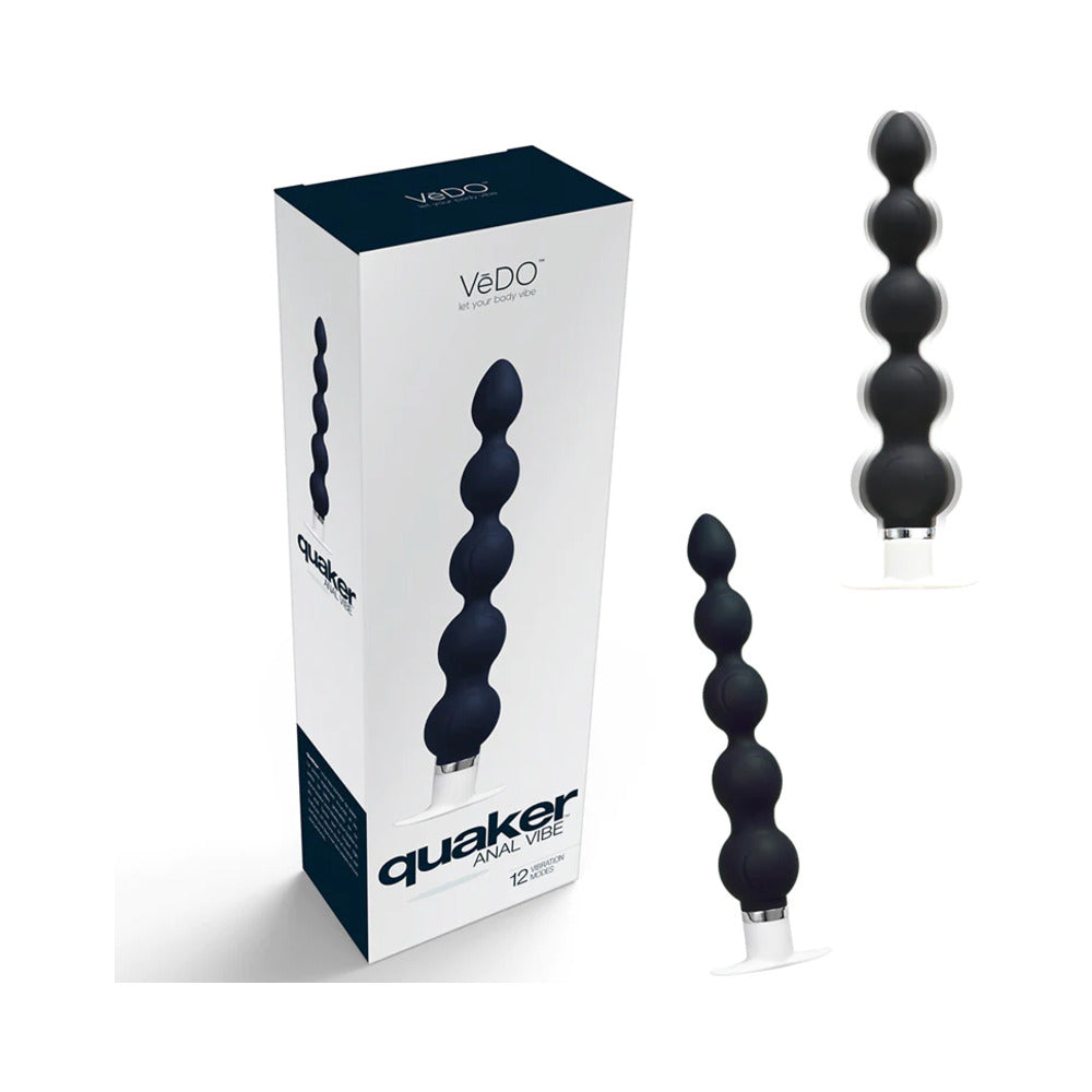 VeDO Quaker Anal Vibe - Just Black