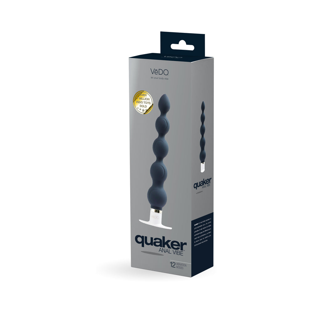 VeDO Quaker Anal Vibe - Just Black