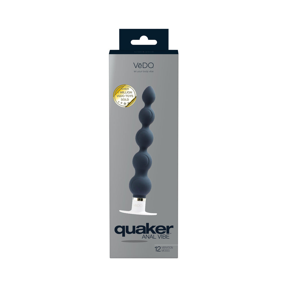VeDO Quaker Anal Vibe - Just Black