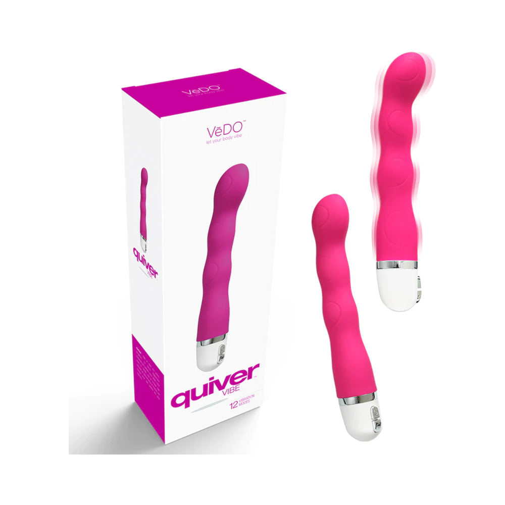 VeDO Quiver Mini Vibe - Hot in Bed Pink