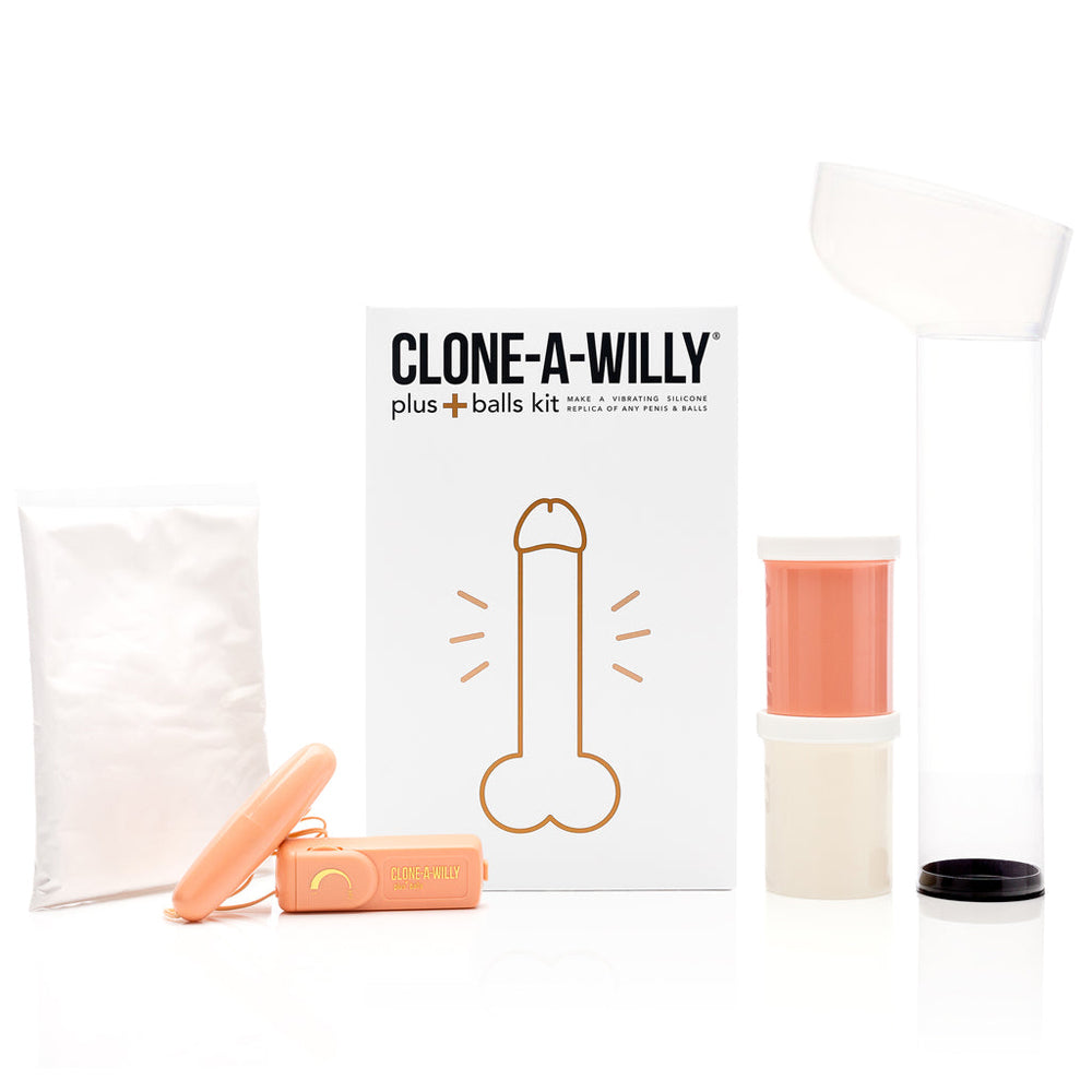 Clone-A-Willy Plus+ Balls Kit-Light Skin Tone