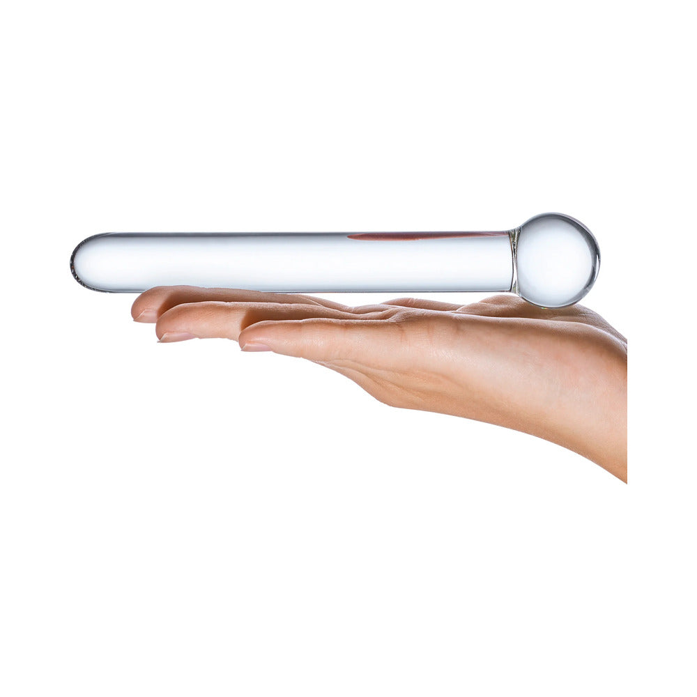 Glas 7" Straight Glass Dildo