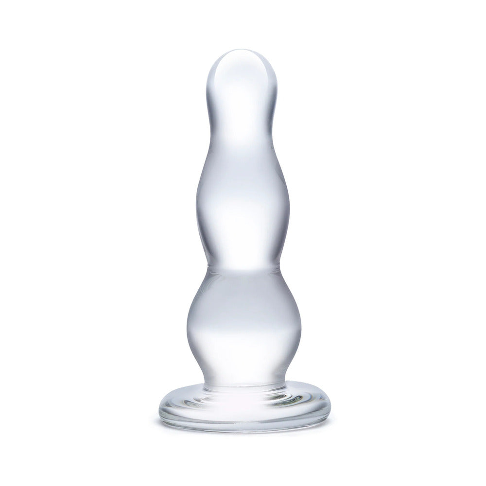 Glas 4" Butt Plug - Clear
