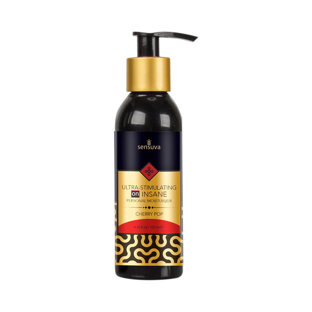 Sensuva Ultra-Stimulating On Insane Moisturizer-Cherry Pop 4oz