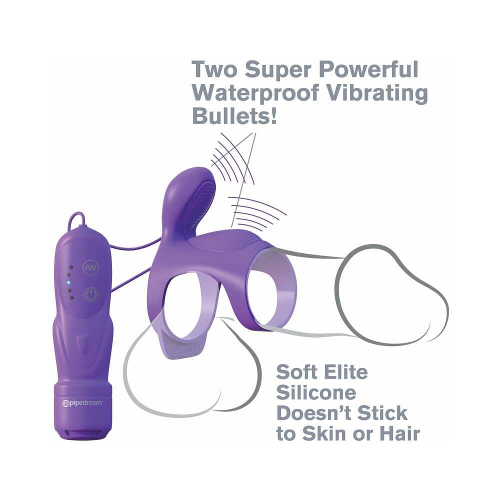 Fantasy C-Ringz Ultimate Couples Cage - Purple