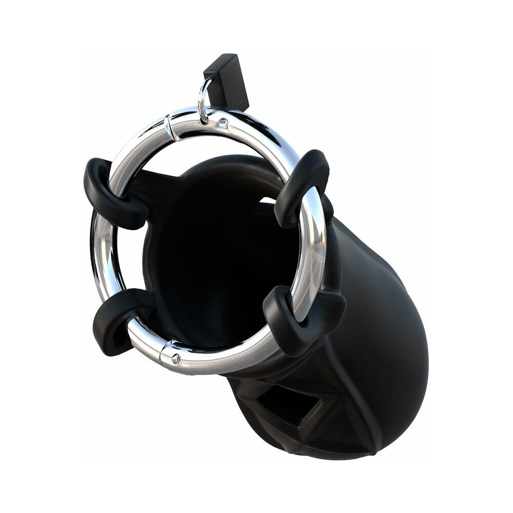 Fantasy C-Ringz Extreme Silicone Cock Blocker-Black