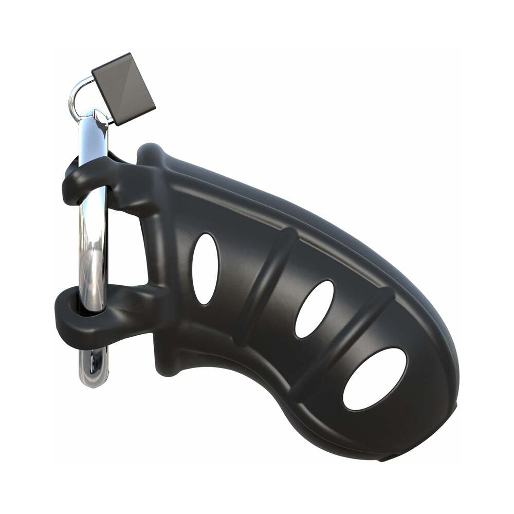 Fantasy C-Ringz Hardcore Silicone Cock Blocker - Black
