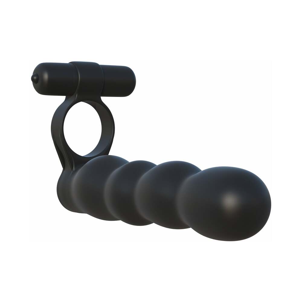 Fantasy C-Ringz Posable Partner Double Penetrator-Black