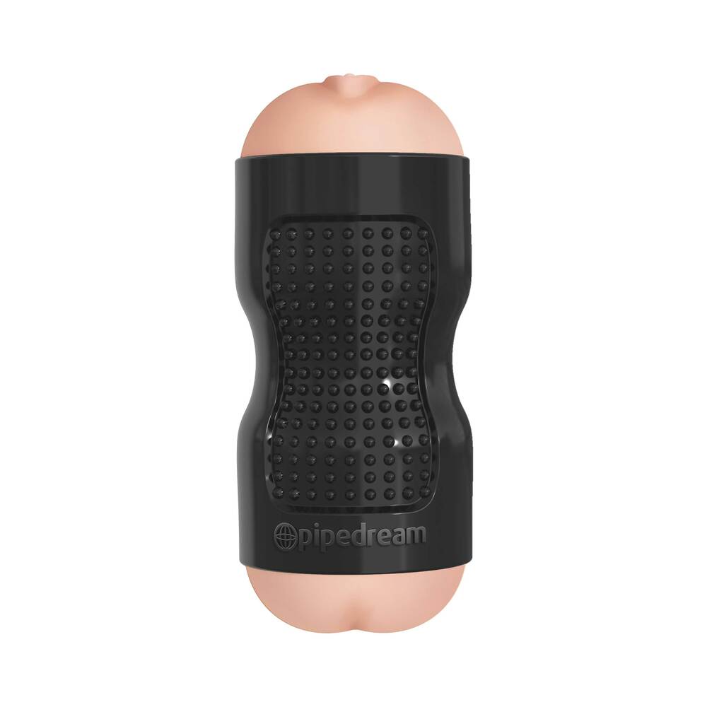 Pipedream Extreme Toyz Tight Grip Dual Density Squeezable Strokers - Pussy & Ass