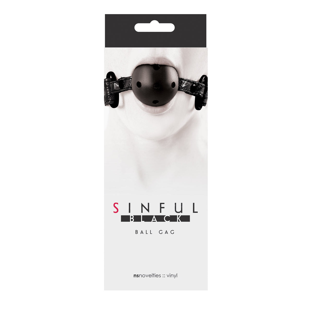 Sinful Ball Gag - Black