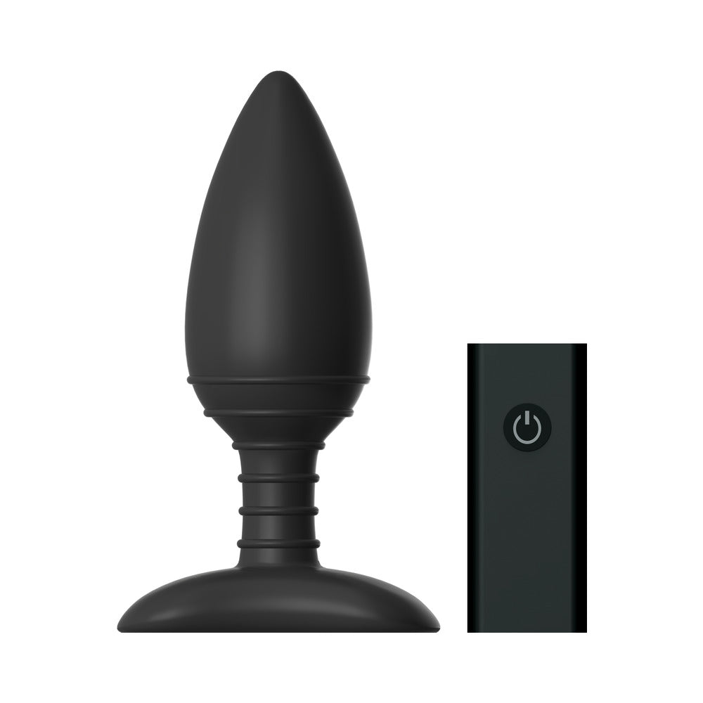 Nexus Ace Remote Control Butt Plug Large - Black