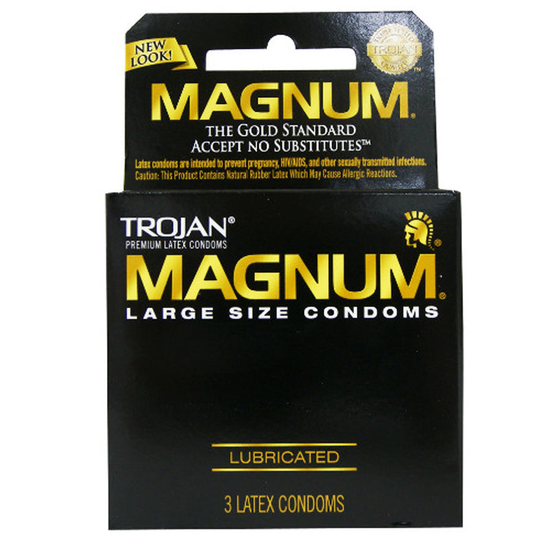 Trojan Magnum Condoms (3 Pack)