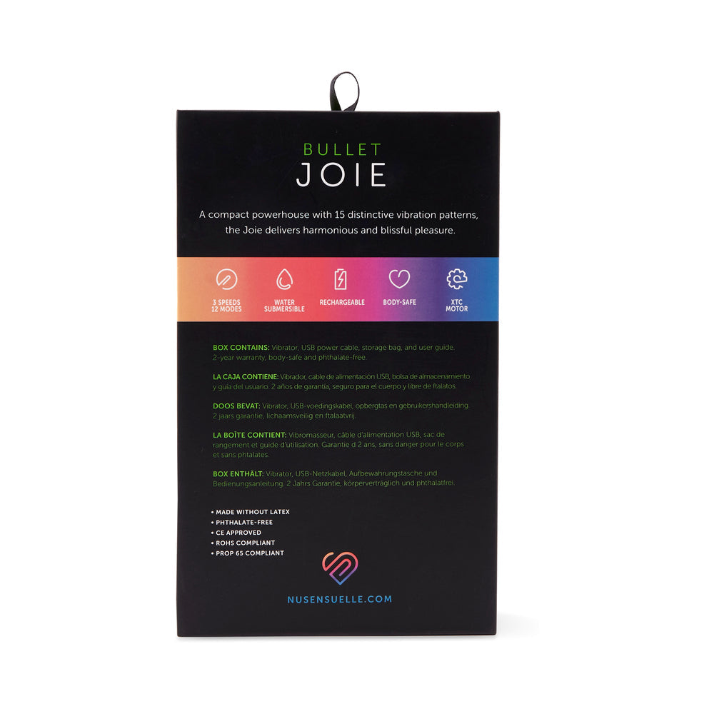 Nu Sensuelle Joie 15 Function Bullet-Pink