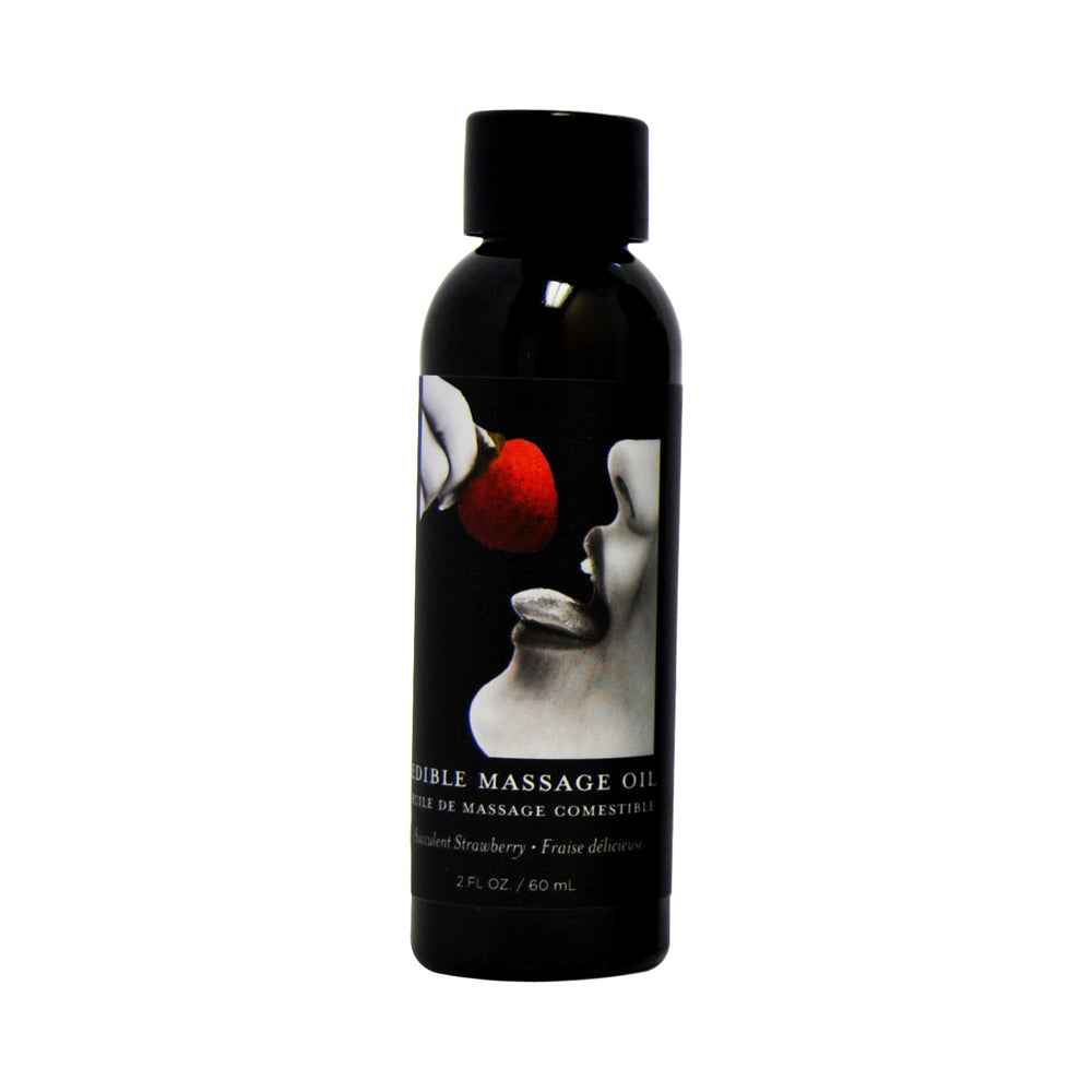 Earthly Body Edible Massage Oil Gift 2oz (Set of 3)