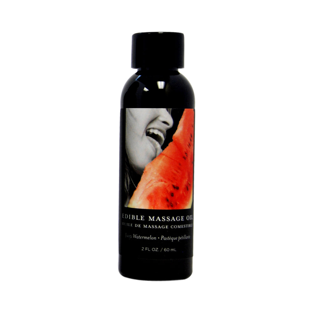 Earthly Body Edible Massage Oil Gift 2oz (Set of 3)